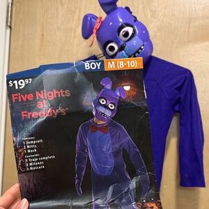Five Nights at Freddy's Purple Bunny Costume (Boy M 8-10)